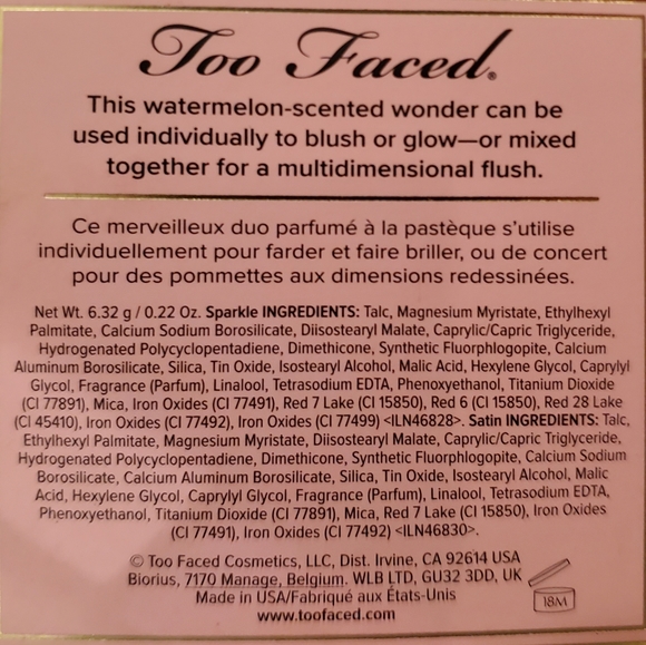 Too Faced Fruit Cocktail Blush Duo - Picture 5 of 5